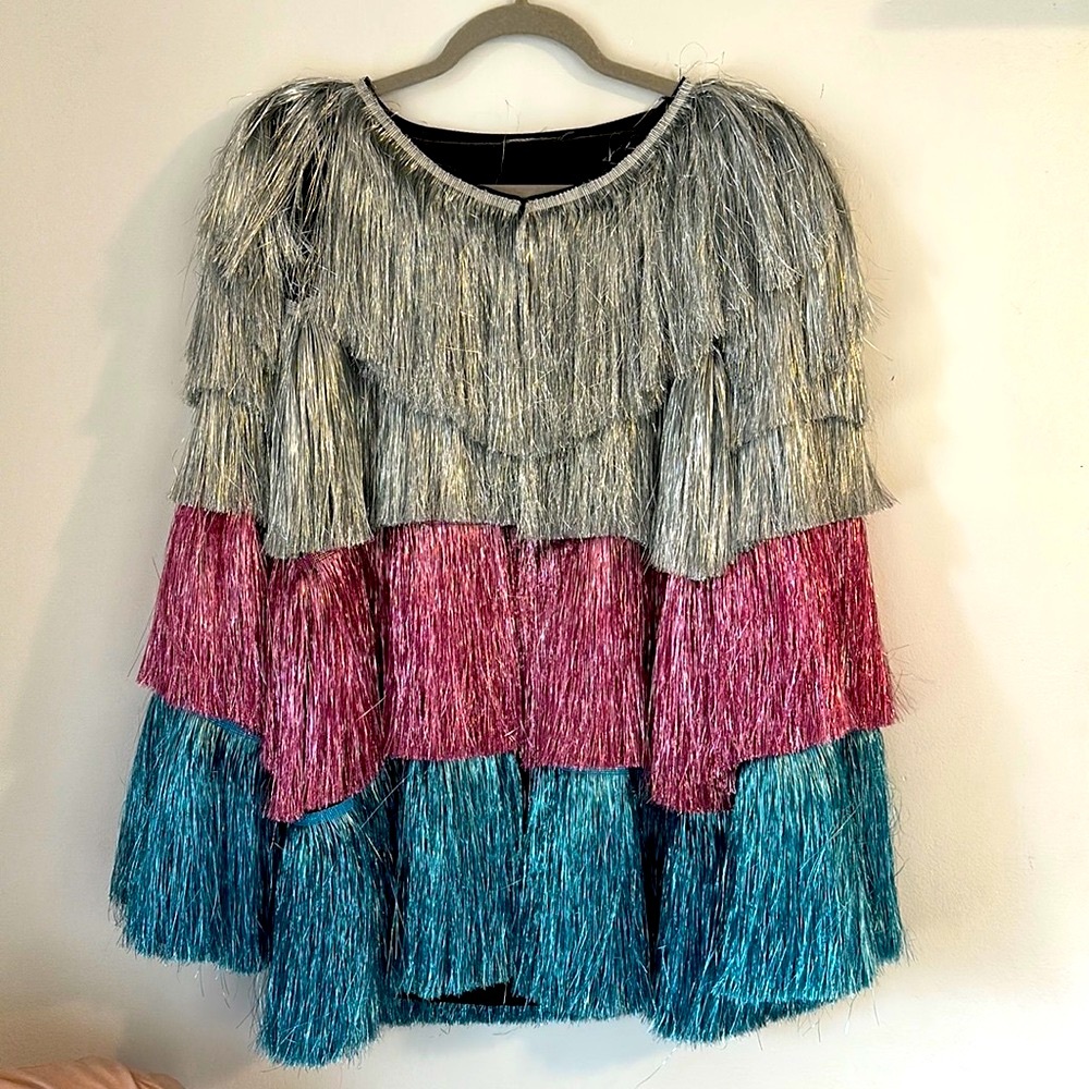 Nasty Gal tinsel jacket